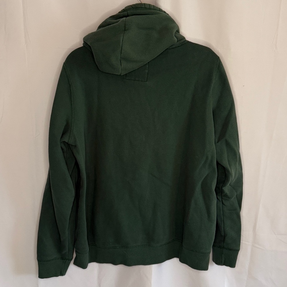 Hollister Men's Classic Logo Pocket Hoodie Sweatshirt - Green - Large - Picture 7 of 7